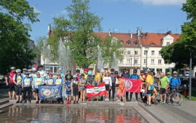 V Rodzinny Spacerowy Rajd Rowerowy po Ziemi Raciborskiej „Śladami Obrońców Granic ” 15.05.2022 r niedziela