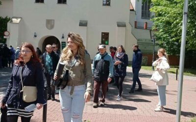 Ostatnie szkolenie na Przewodnika Miasta Racibórz w terenie 28.05.2022 