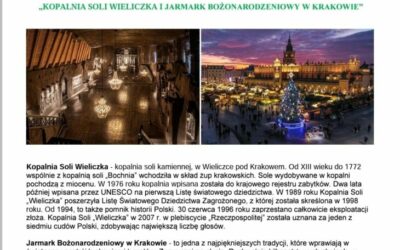 Kopalnia Soli Wieliczka i Jarmark w Krakowie