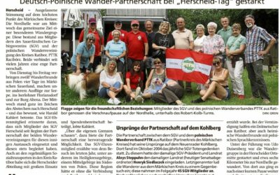 WIZYTA DELEGACJI PTTK ODDZIAŁ W RACIBORZU U NIEMIECKICH TURYSTÓW Z SGV MÄRKISHER KRAIS, 24-27.06.2025